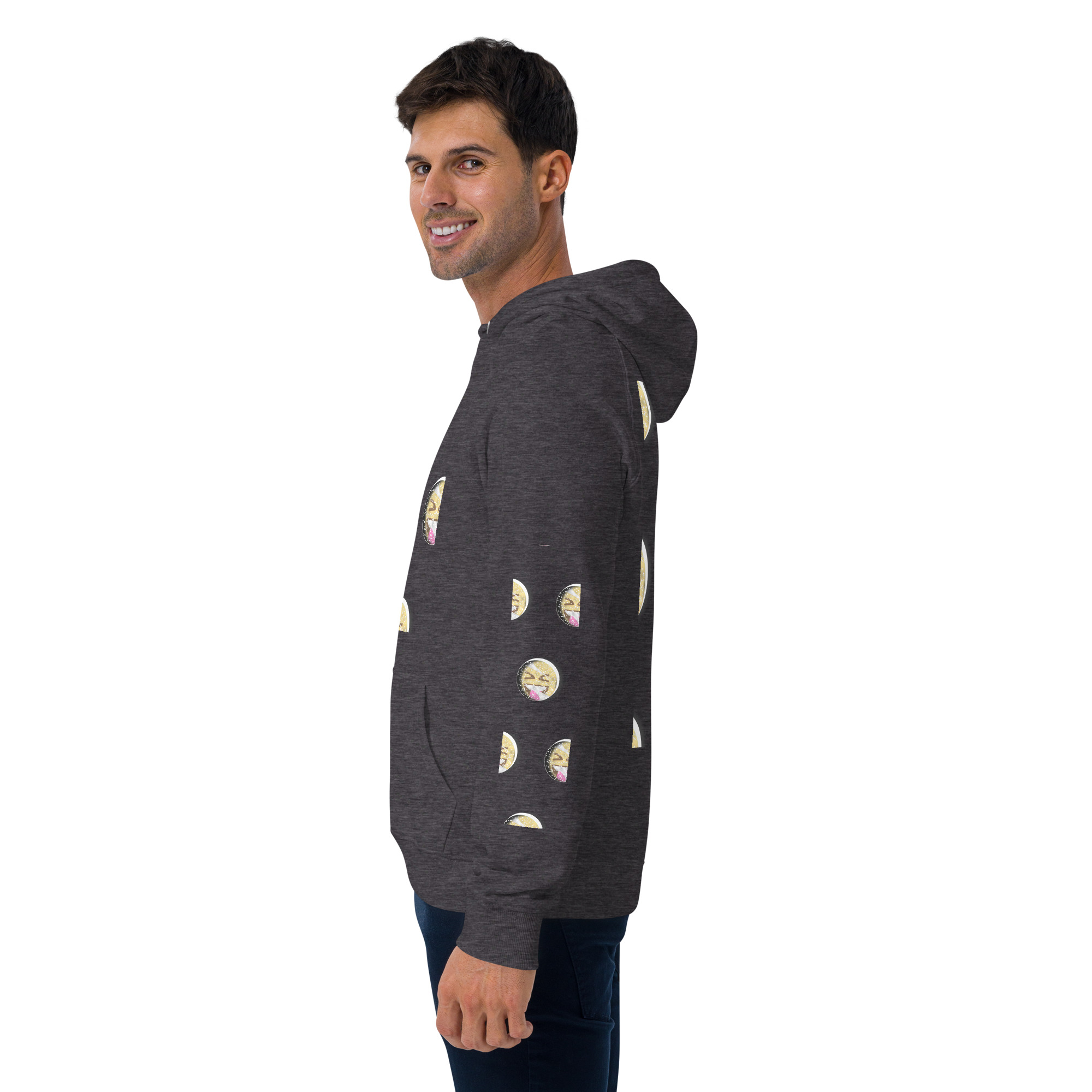 Unisex eco raglan hoodie - Image 24