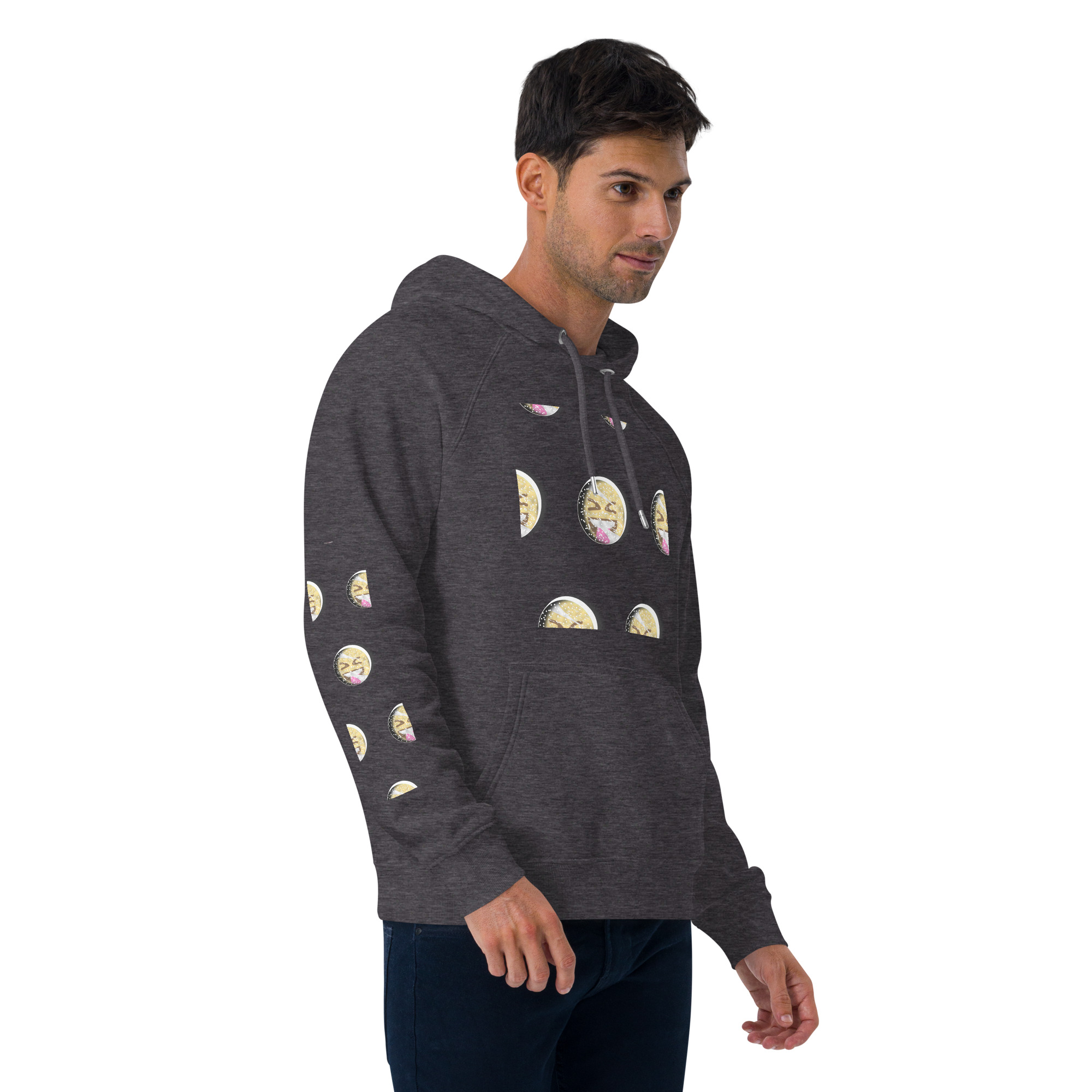 Unisex eco raglan hoodie - Image 27