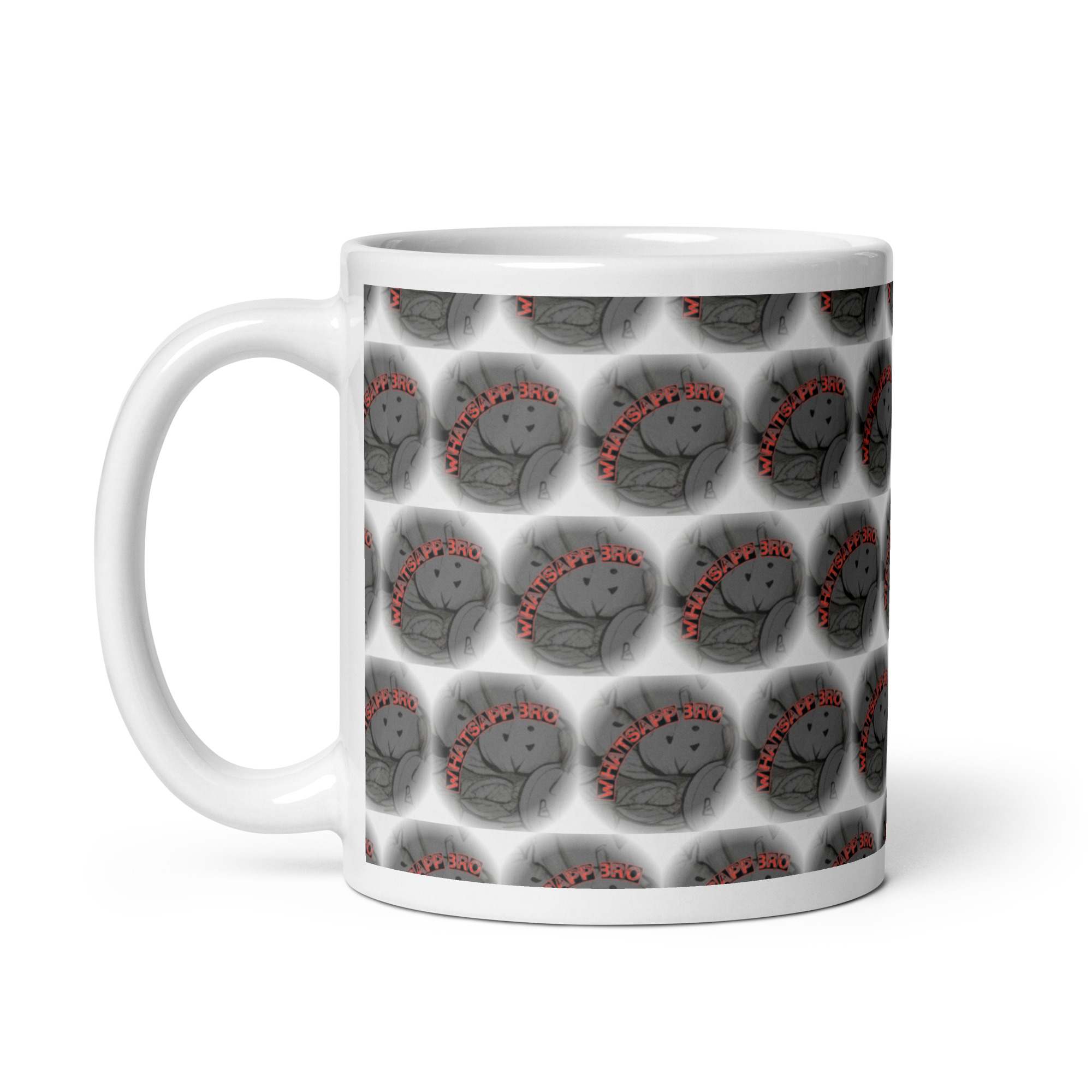 White glossy mug - Image 2