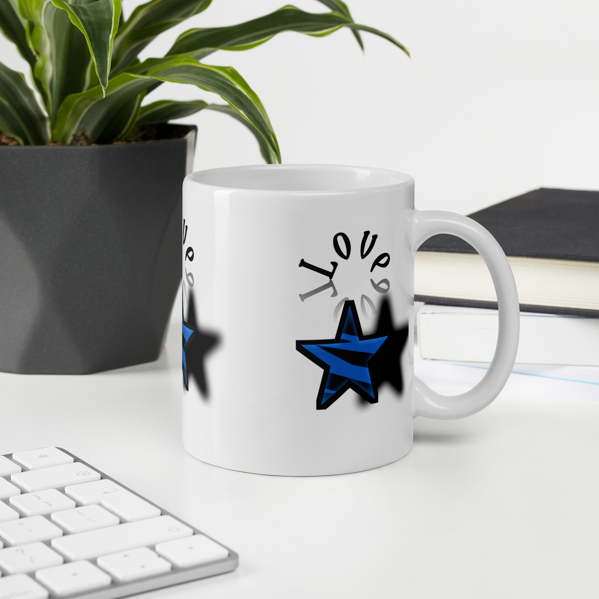 White glossy mug - Image 2