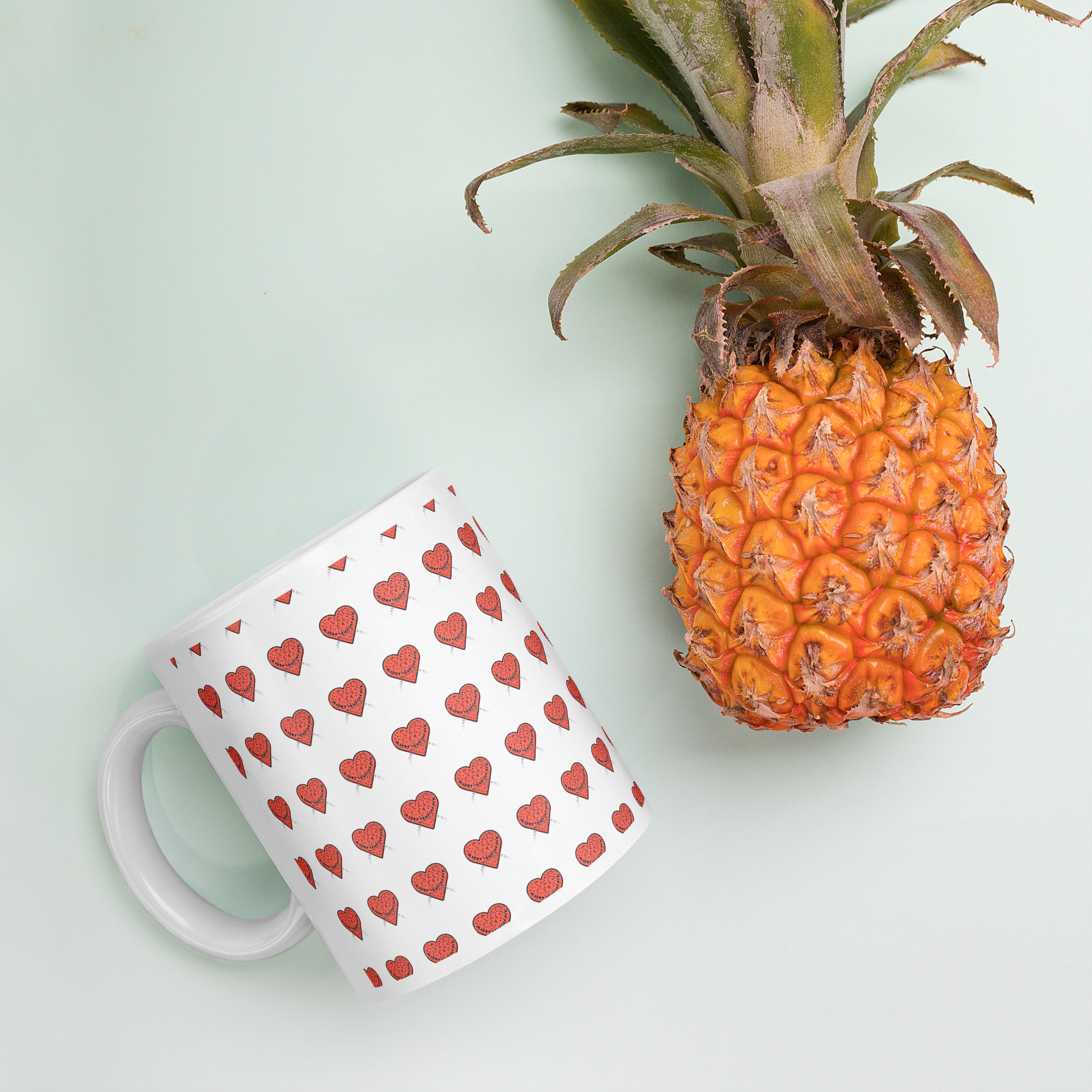 White glossy mug - Image 4