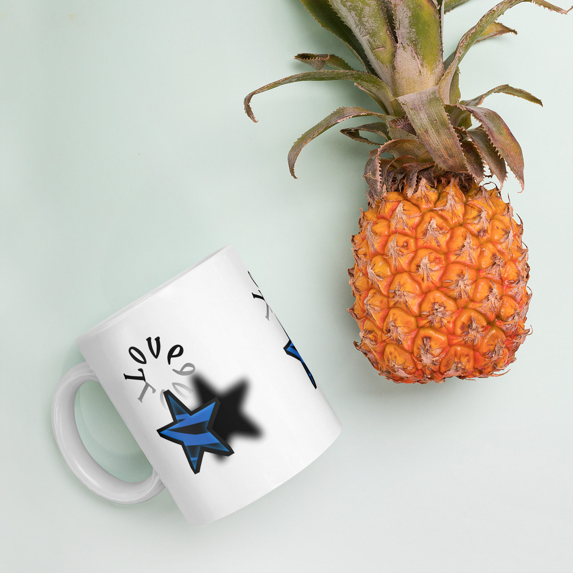 White glossy mug - Image 4