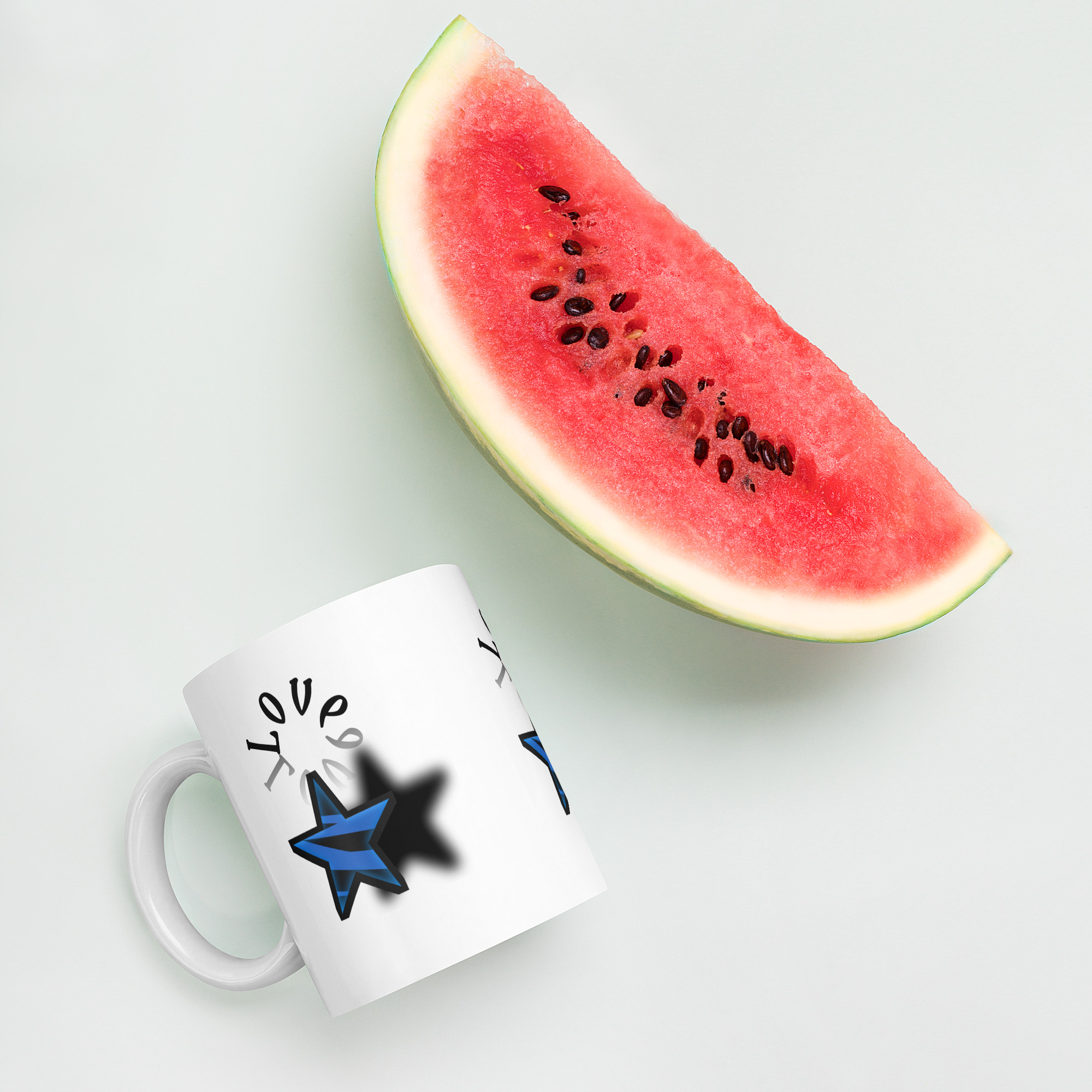 White glossy mug - Image 5