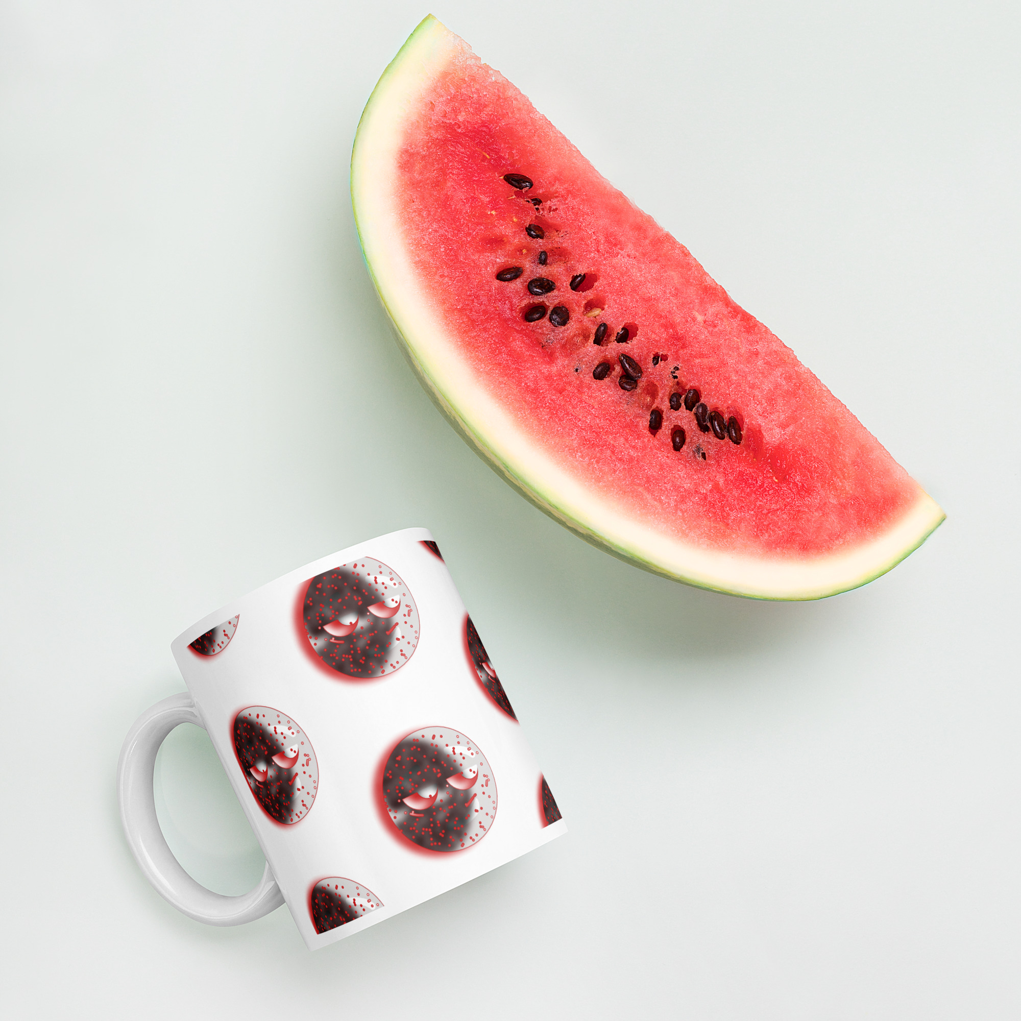 White glossy mug - Image 5