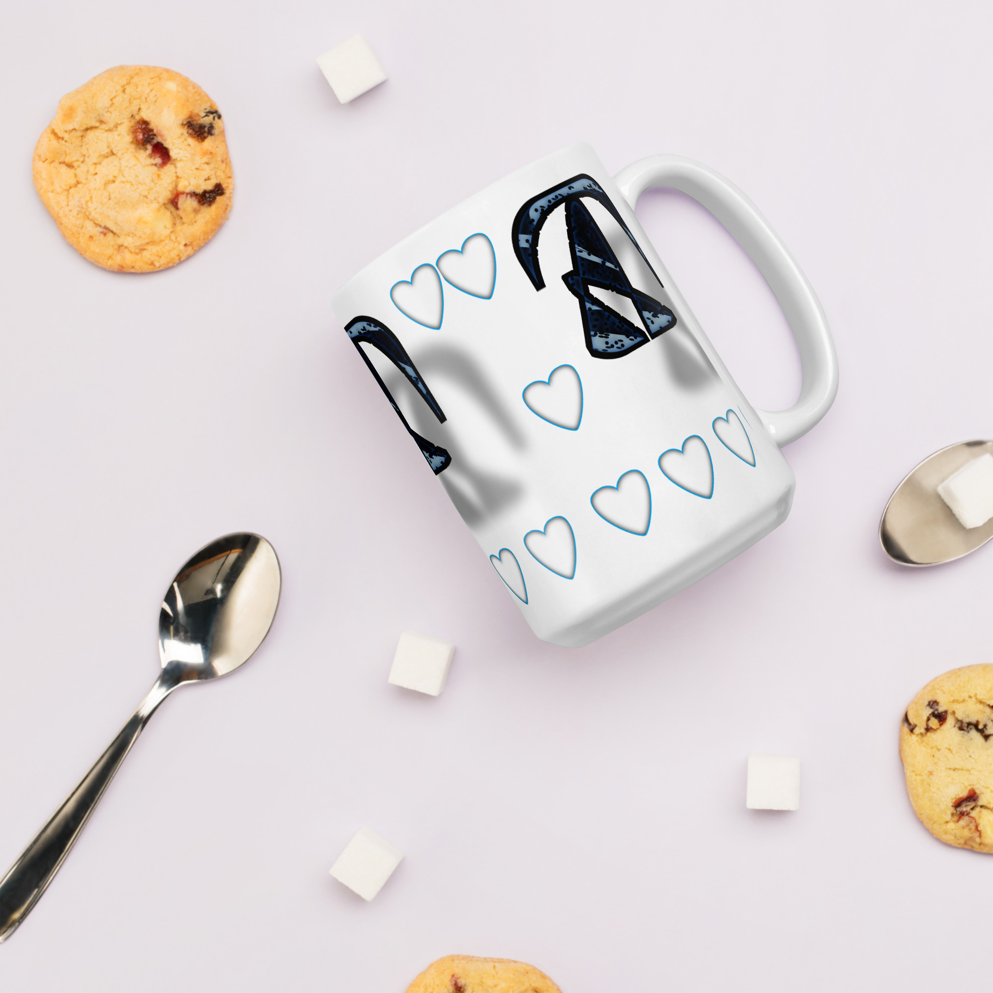 White glossy mug - Image 9