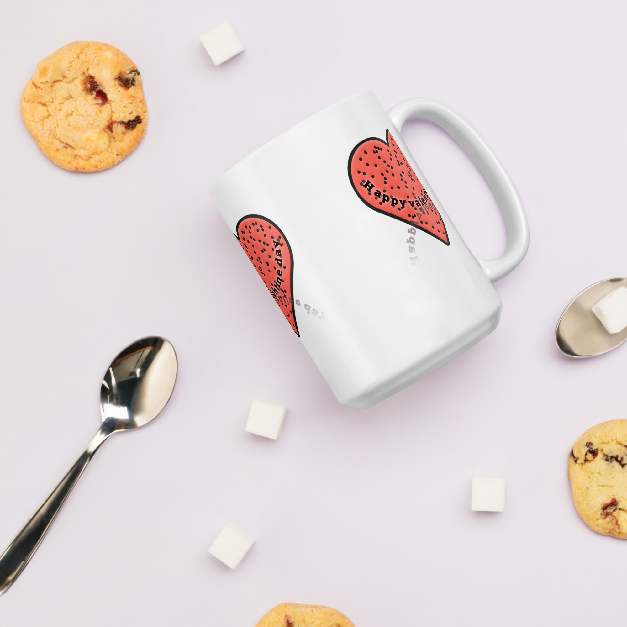 White glossy mug - Image 8