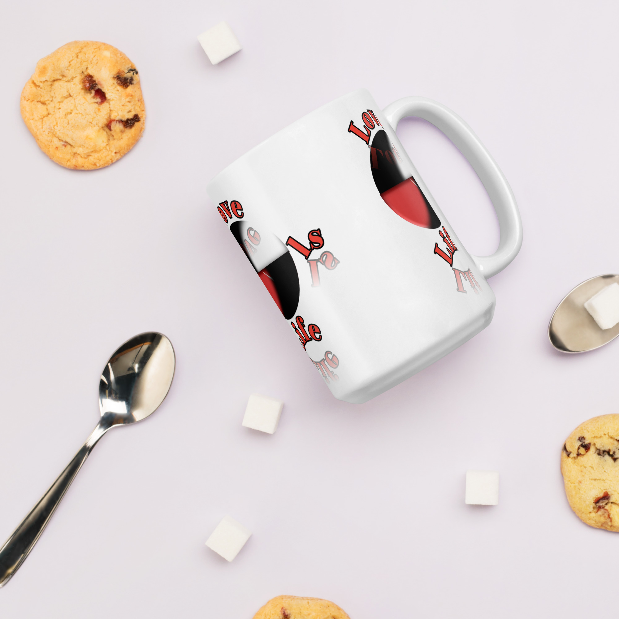 White glossy mug - Image 8