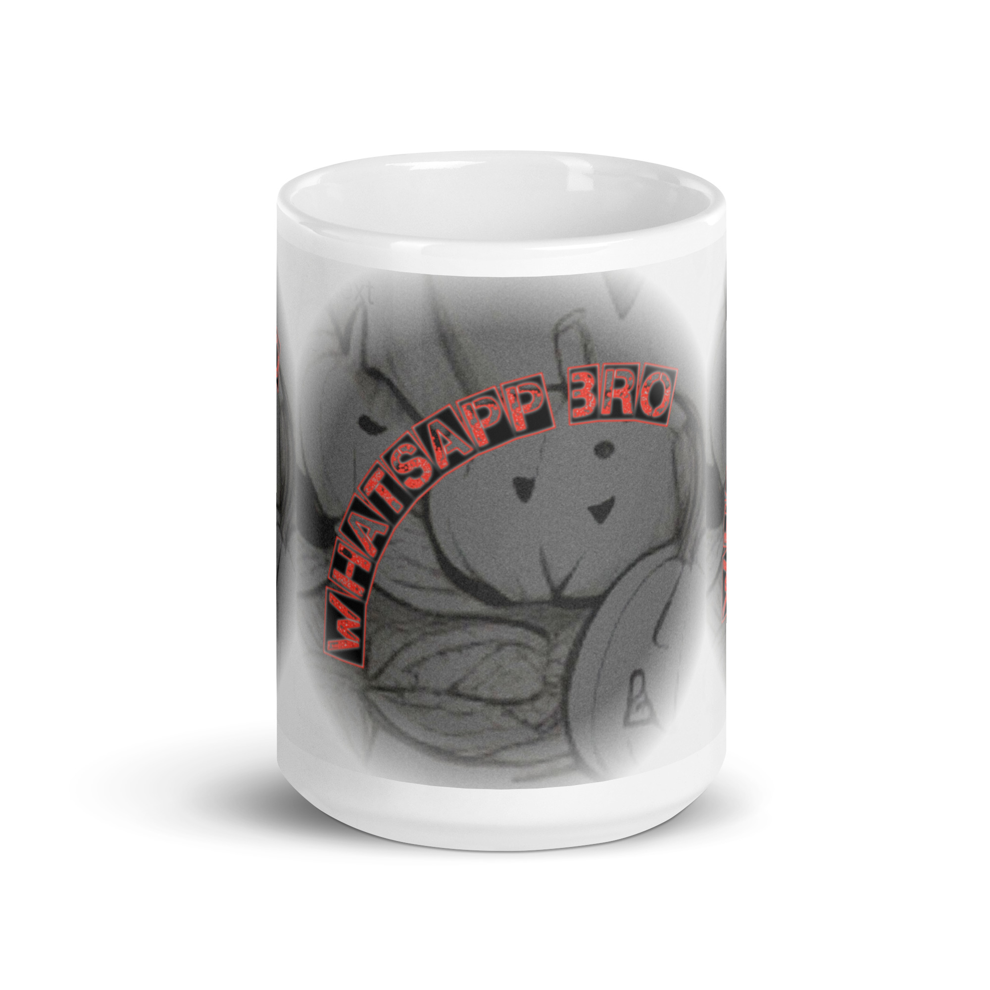 White glossy mug - Image 6