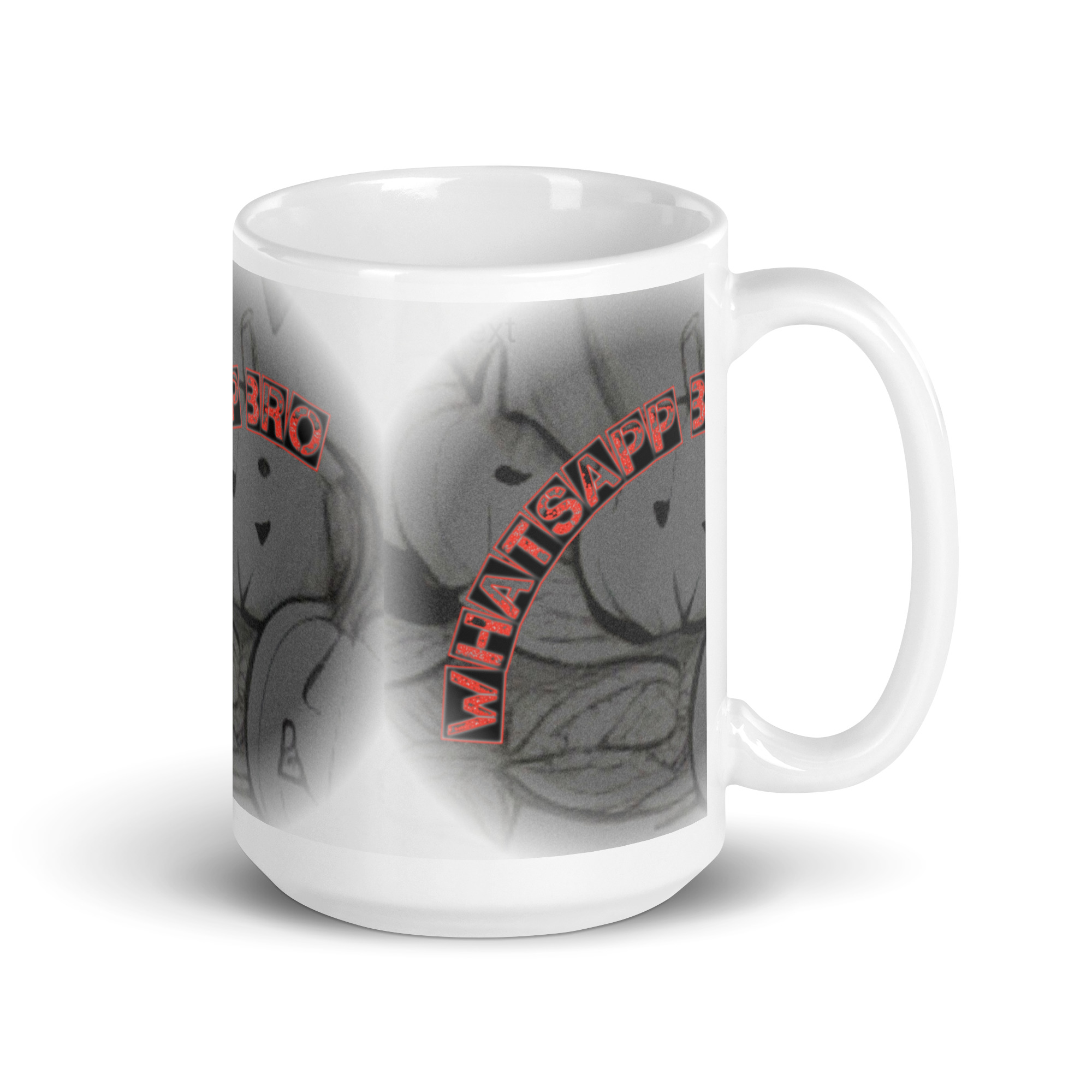 White glossy mug - Image 4