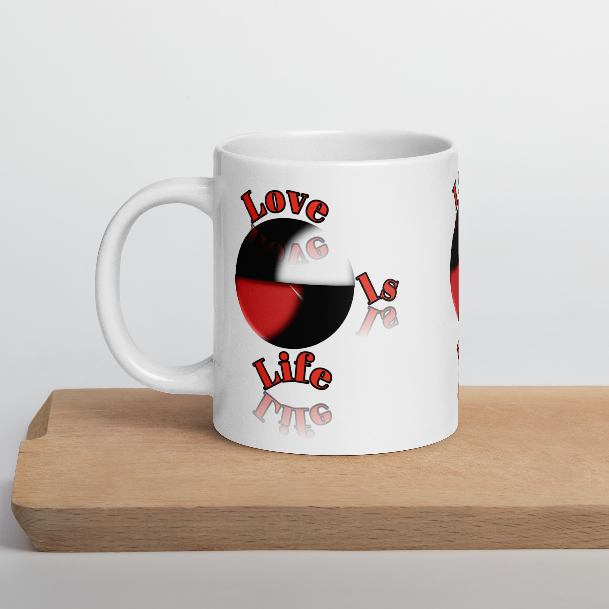 White glossy mug - Image 9