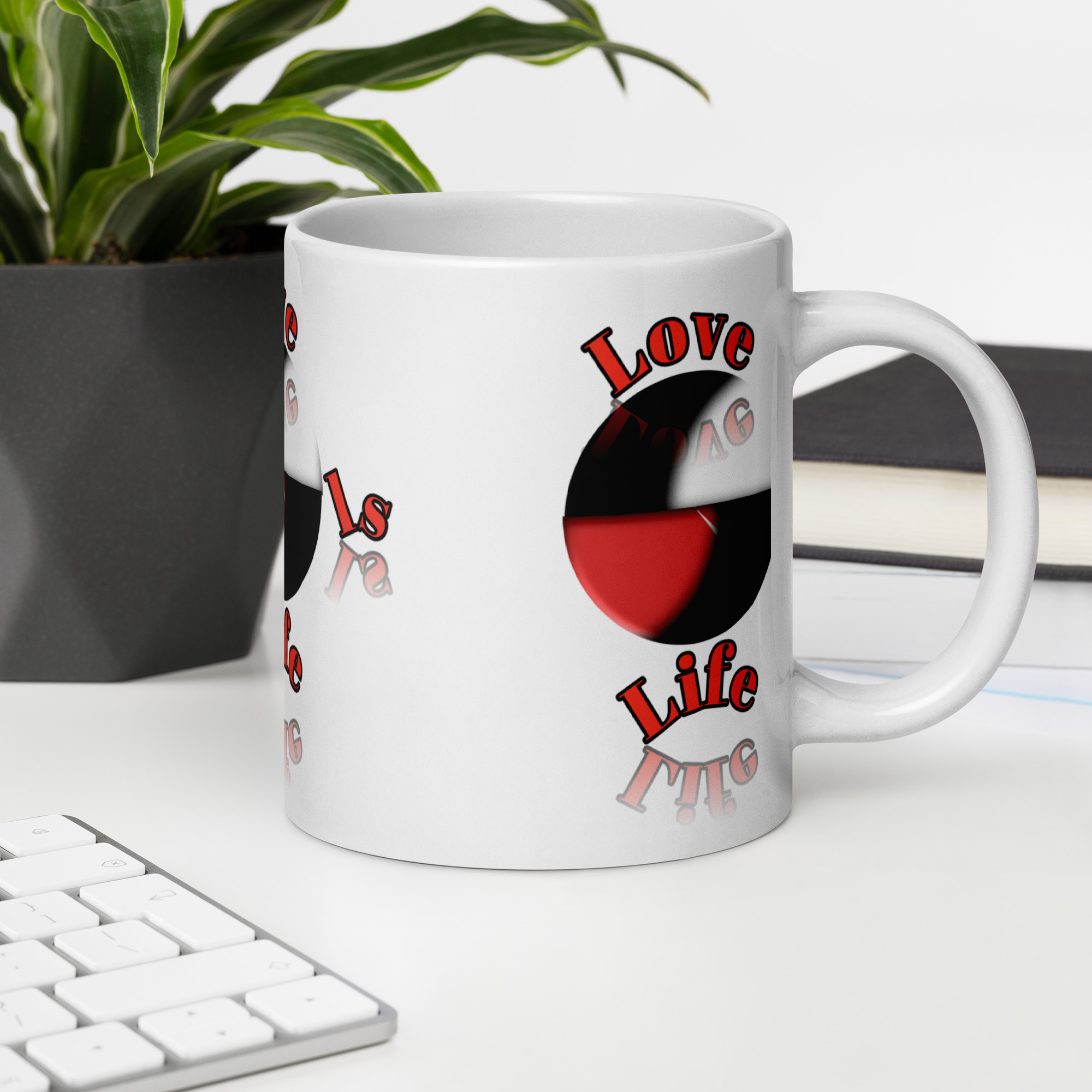 White glossy mug - Image 10