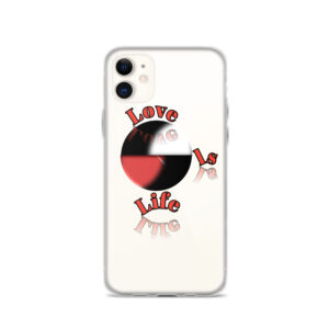Love is Life Clear Case for iPhone®