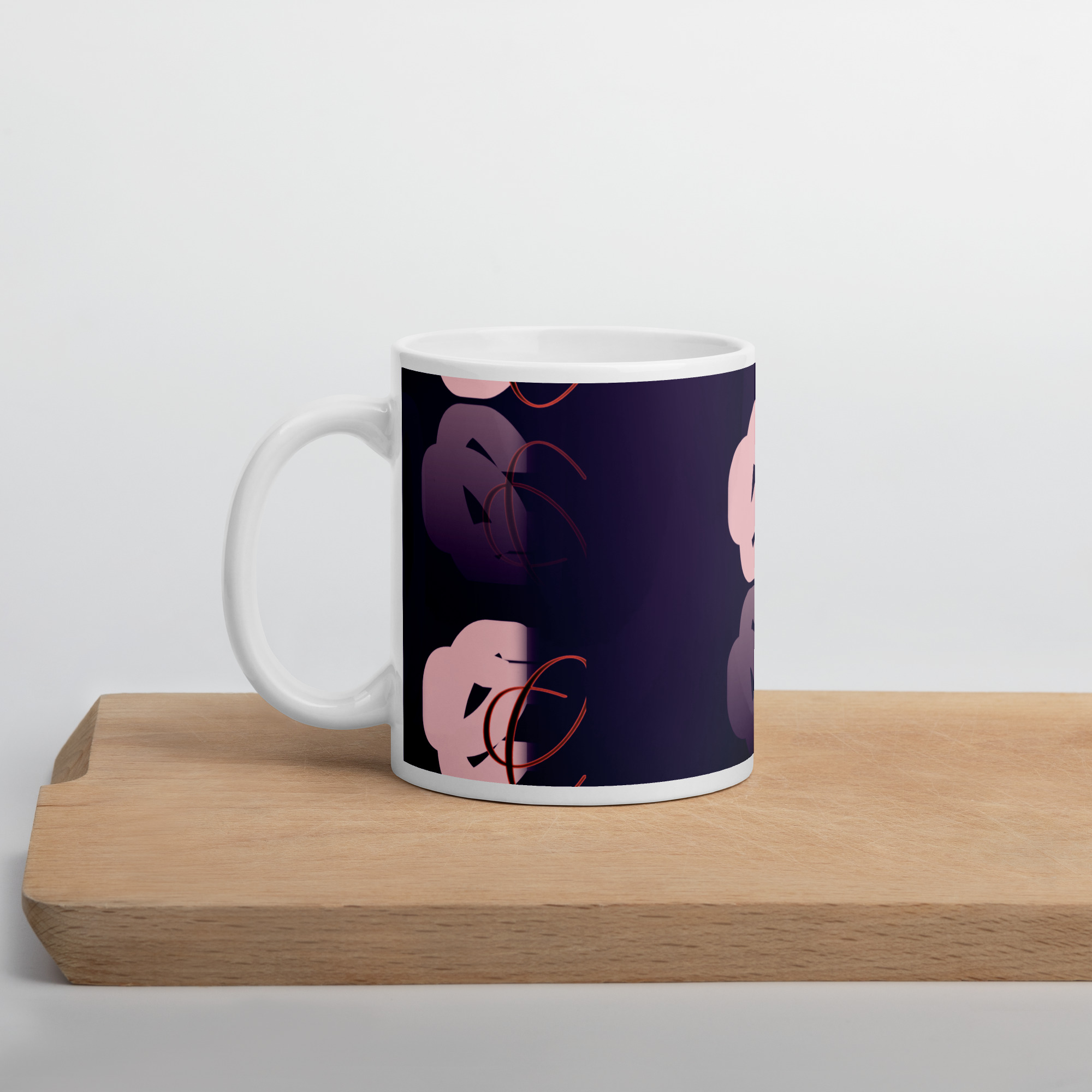 White glossy mug - Image 2