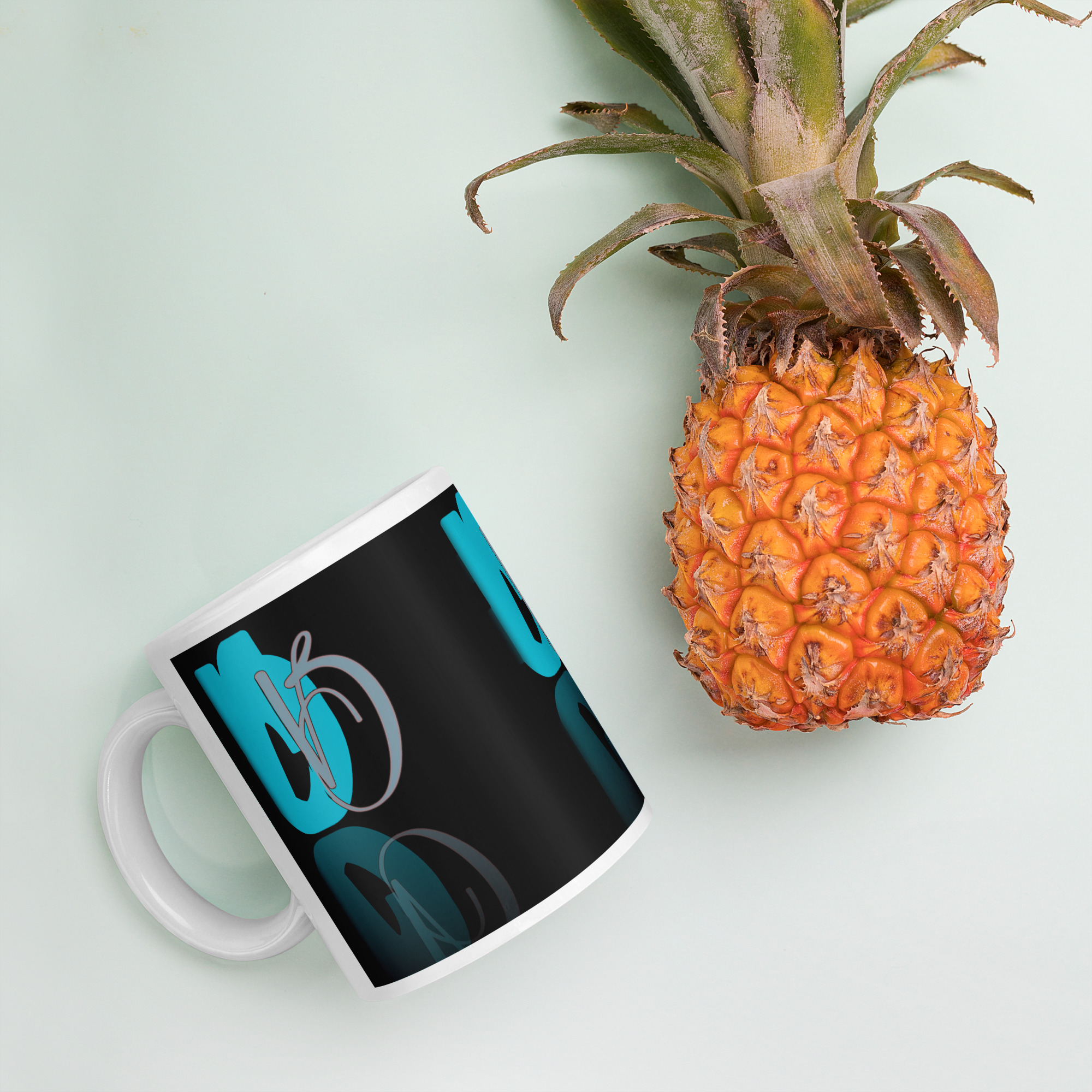 White glossy mug - Image 5