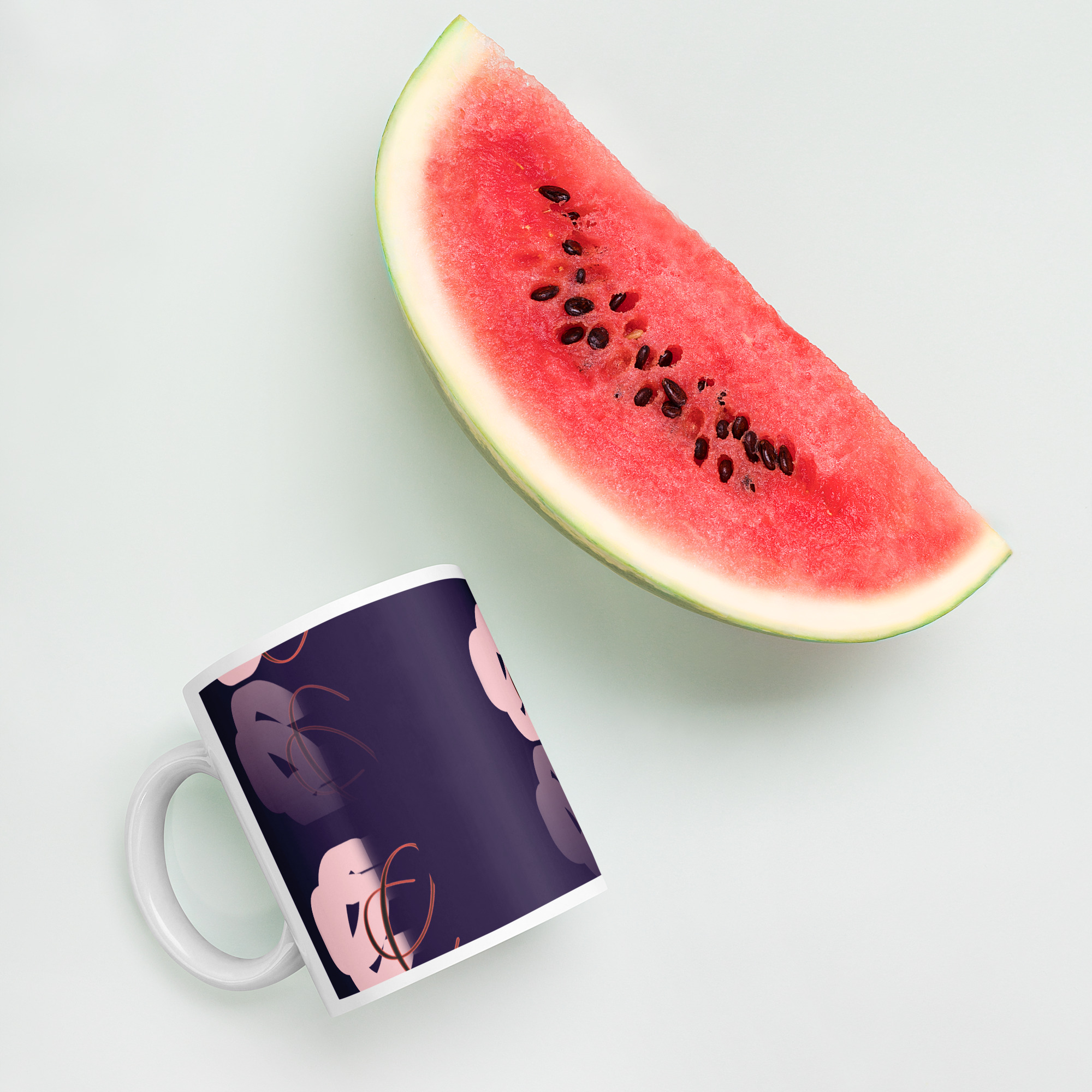 White glossy mug - Image 6